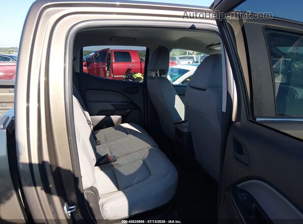 1GCGSBEN1H1222402 2017 CHEVROLET COLORADO Green VIN կոդի պիտակի տեսք