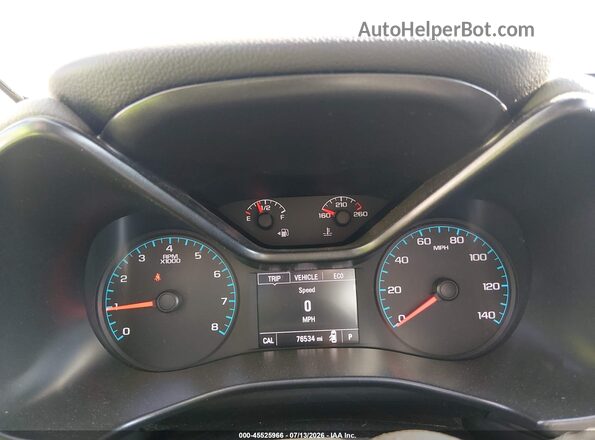 1GCGSBEN1H1222402 2017 CHEVROLET COLORADO Green Հետևի նստատեղերի տեսք