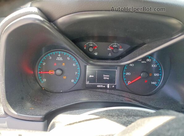 1GCGSBEN1J1118840 2018 CHEVROLET COLORADO Black Vista del cuadro de instrumentos