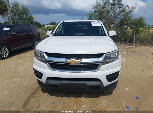 1GCGSBEN1K1111419 2019 CHEVROLET COLORADO White Սարքավորումների վահանակի տեսք