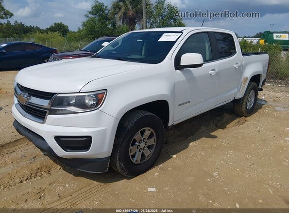 1GCGSBEN1K1111419 2019 CHEVROLET COLORADO White Առջևի ձախ երեք քառորդ տեսարան