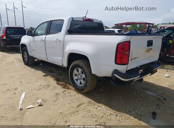 1GCGSBEN1K1111419 2019 CHEVROLET COLORADO White Հետևի ձախ