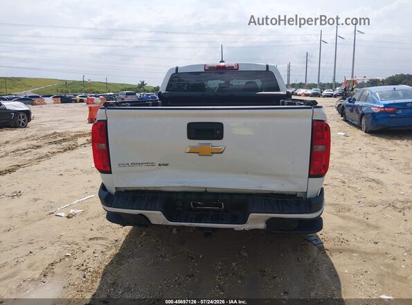 1GCGSBEN1K1111419 2019 CHEVROLET COLORADO White 
