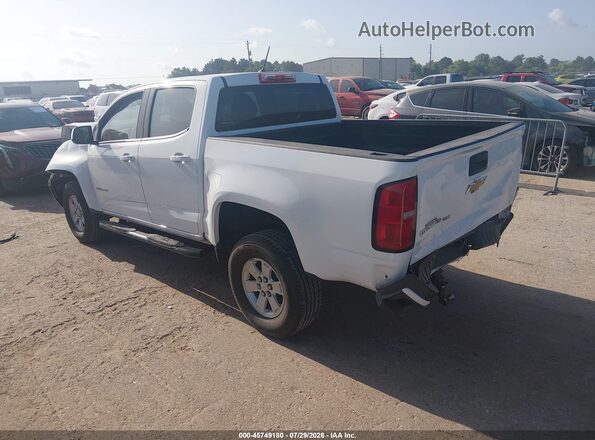 1GCGSBEN2K1349053 2019 CHEVROLET COLORADO White Հետևի ձախ