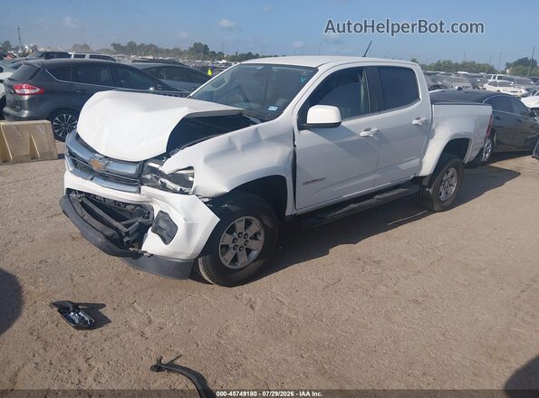 1GCGSBEN2K1349053 2019 CHEVROLET COLORADO White Առջևի ձախ երեք քառորդ տեսարան