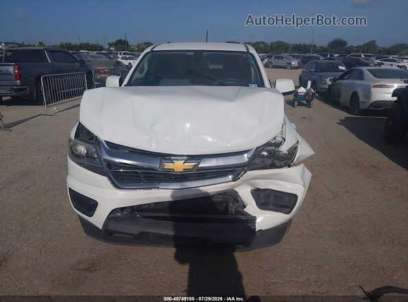 1GCGSBEN2K1349053 2019 CHEVROLET COLORADO White Սարքավորումների վահանակի տեսք