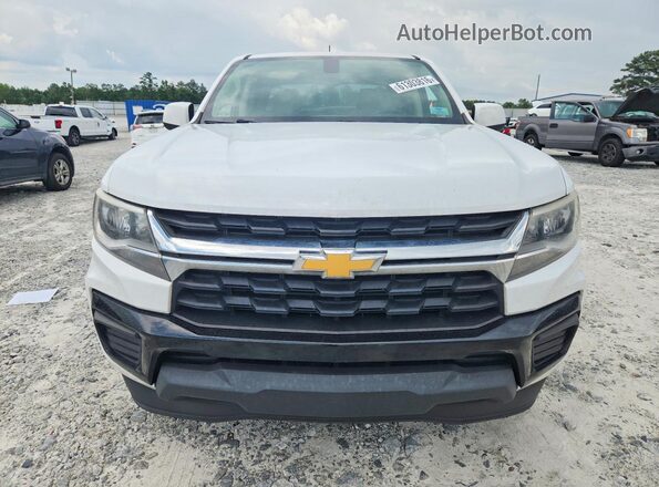 1GCGSBEN2N1141498 2022 CHEVROLET COLORADO White Вид спереду