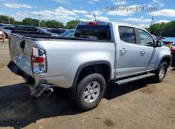 1GCGSBEN3J1229809 2018 CHEVROLET COLORADO Silver Rear right