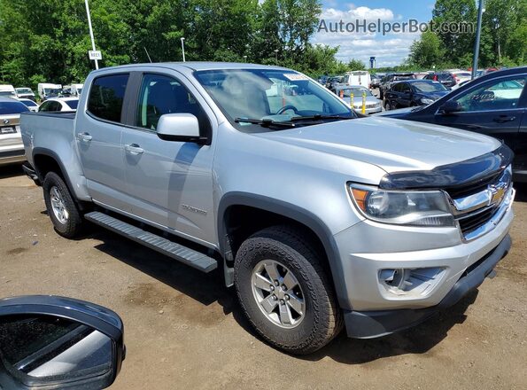1GCGSBEN3J1229809 2018 CHEVROLET COLORADO Silver Front right