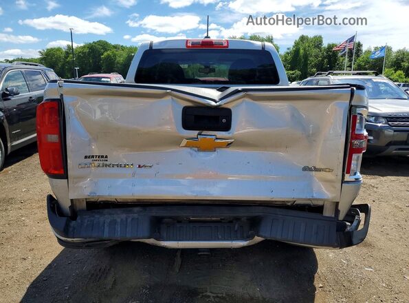1GCGSBEN3J1229809 2018 CHEVROLET COLORADO Silver Rear view