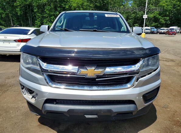 1GCGSBEN3J1229809 2018 CHEVROLET COLORADO Silver Front view