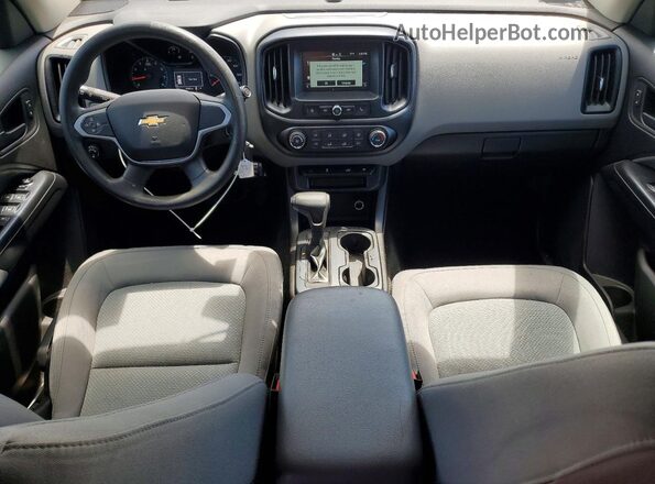 1GCGSBEN3J1229809 2018 CHEVROLET COLORADO Silver Dashboard view