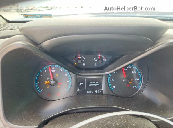 1GCGSBEN3L1162485 2020 CHEVROLET COLORADO Blue Սարքավորումների վահանակի տեսք