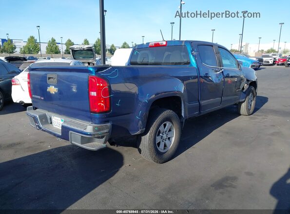1GCGSBEN4K1313056 2019 CHEVROLET COLORADO Blue Rear right