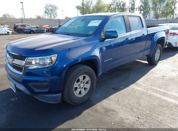1GCGSBEN4K1313056 2019 CHEVROLET COLORADO Blue Front left
