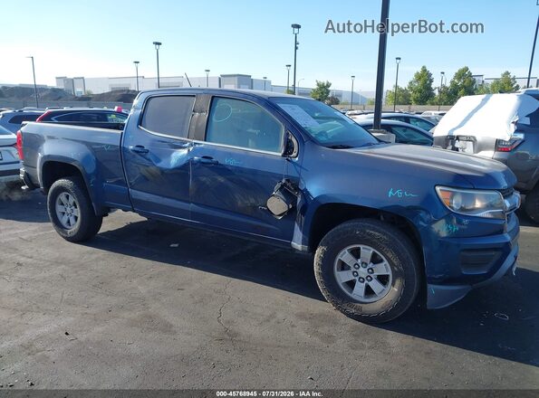 1GCGSBEN4K1313056 2019 CHEVROLET COLORADO Blue Front view