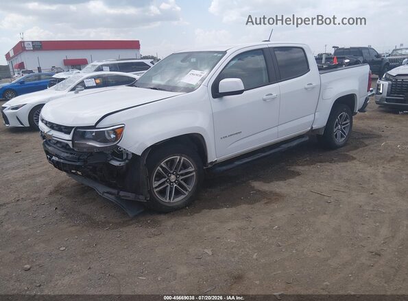 1GCGSBEN4N1112441 2022 CHEVROLET COLORADO White Przód lewy