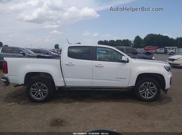 1GCGSBEN4N1112441 2022 CHEVROLET COLORADO White Widok wnętrza z tyłu