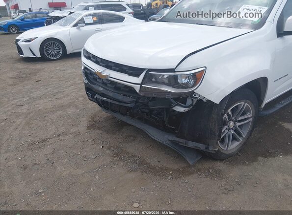 1GCGSBEN4N1112441 2022 CHEVROLET COLORADO White Widok z przodu