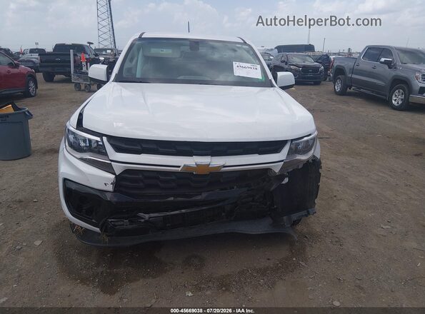 1GCGSBEN4N1112441 2022 CHEVROLET COLORADO White Widok zestawu wskaźników