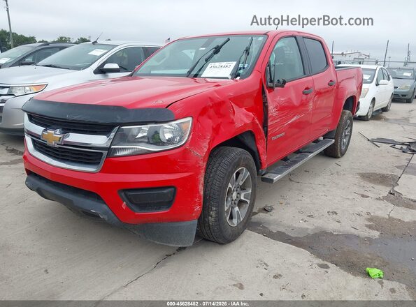 1GCGSBEN5H1153617 2017 CHEVROLET COLORADO Красный Передняя левая четверть