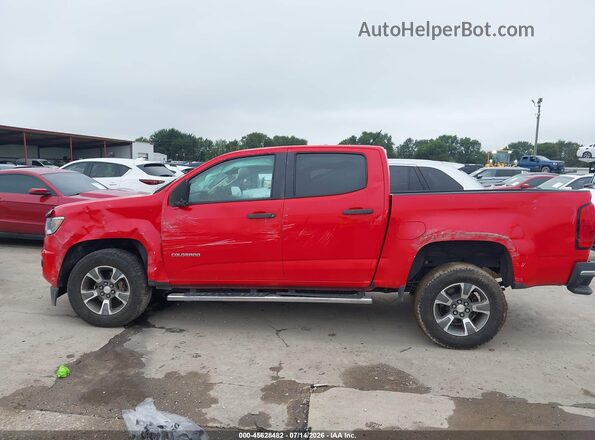 1GCGSBEN5H1153617 2017 CHEVROLET COLORADO Красный Панорамный вид салона 360°