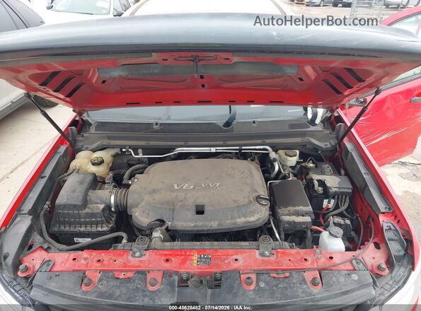 1GCGSBEN5H1153617 2017 CHEVROLET COLORADO Красный Вид сзади
