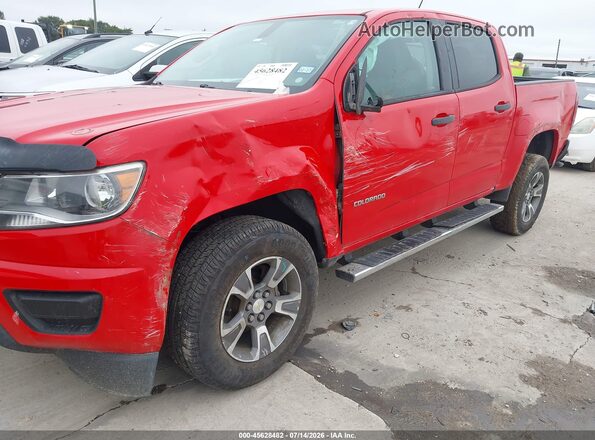 1GCGSBEN5H1153617 2017 CHEVROLET COLORADO Красный Вид спереди