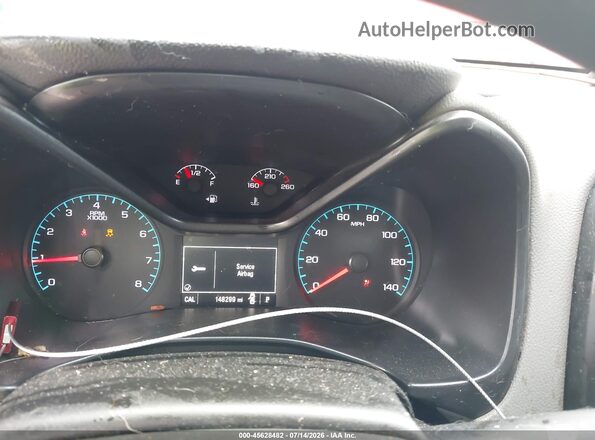 1GCGSBEN5H1153617 2017 CHEVROLET COLORADO Красный Вид задних сидений
