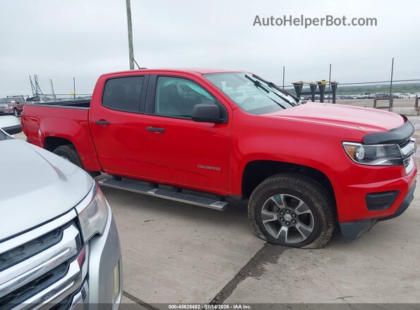 1GCGSBEN5H1153617 2017 CHEVROLET COLORADO Красный Вид задней части салона