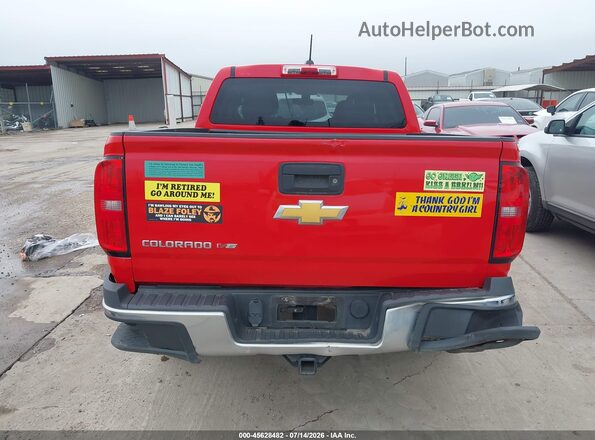 1GCGSBEN5H1153617 2017 CHEVROLET COLORADO Красный 