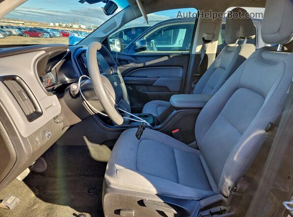 1GCGSBEN5H1226808 2017 CHEVROLET COLORADO Gray წინა სალონის ხედი