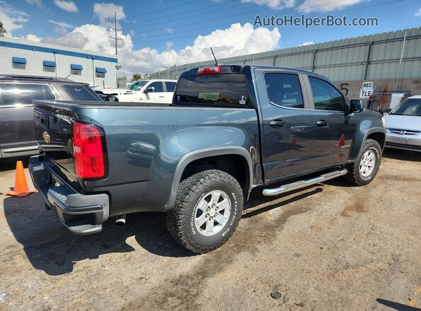 1GCGSBEN5H1226808 2017 CHEVROLET COLORADO Gray უკანა მარჯვენა
