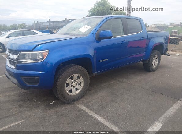 1GCGSBEN5K1360970 2019 CHEVROLET COLORADO Blue Առջևի ձախ երեք քառորդ տեսարան