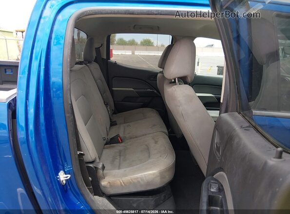 1GCGSBEN5K1360970 2019 CHEVROLET COLORADO Blue VIN կոդի պիտակի տեսք