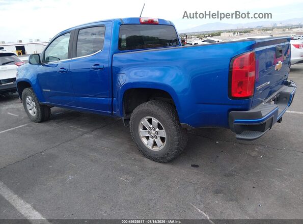 1GCGSBEN5K1360970 2019 CHEVROLET COLORADO Blue Հետևի ձախ