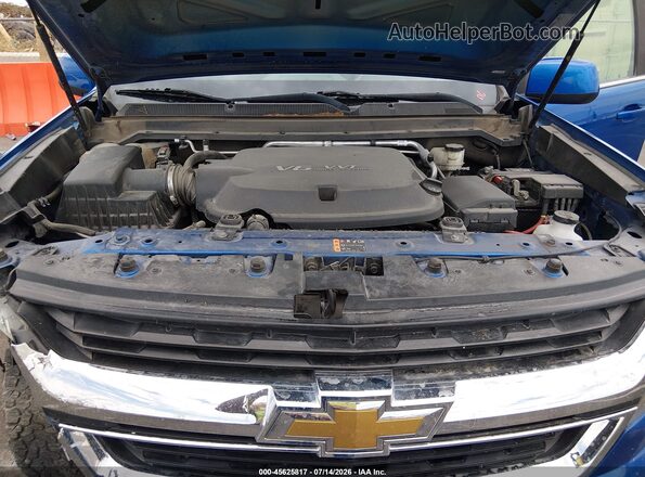 1GCGSBEN5K1360970 2019 CHEVROLET COLORADO Blue Հետևի տեսք