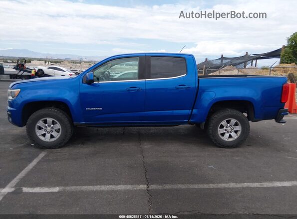 1GCGSBEN5K1360970 2019 CHEVROLET COLORADO Blue 