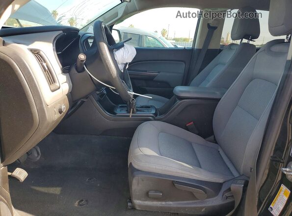 1GCGSBEN5M1178589 2021 CHEVROLET COLORADO Black Widok wnętrza z przodu