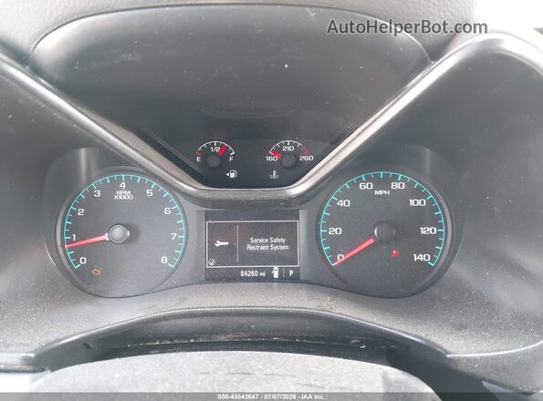 1GCGSBEN6M1123830 2021 CHEVROLET COLORADO White Widok tylnych siedzeń