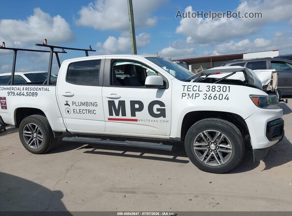 1GCGSBEN6M1123830 2021 CHEVROLET COLORADO White Widok wnętrza 360 stopni