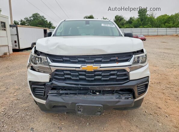 1GCGSBEN6M1229694 2021 CHEVROLET COLORADO White Front view
