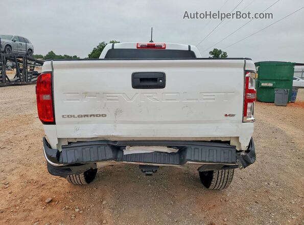 1GCGSBEN6M1229694 2021 CHEVROLET COLORADO White Rear view