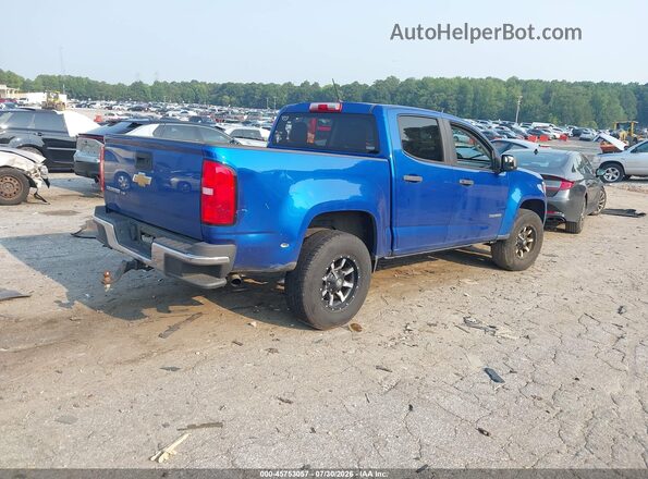 1GCGSBEN7K1133831 2019 CHEVROLET COLORADO Blue Rear right