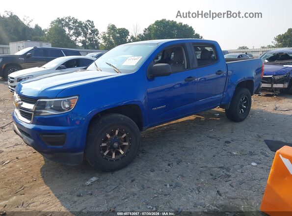 1GCGSBEN7K1133831 2019 CHEVROLET COLORADO Blue Front left