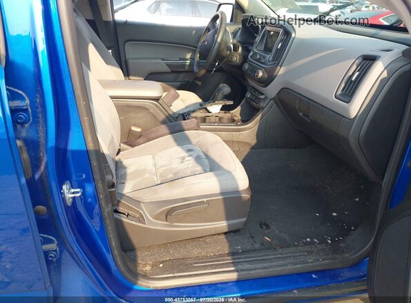 1GCGSBEN7K1133831 2019 CHEVROLET COLORADO Blue Front interior view