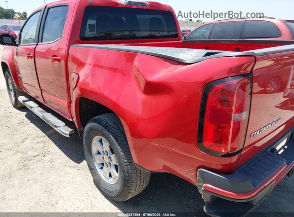 1GCGSBEN7K1300513 2019 CHEVROLET COLORADO Red Front view
