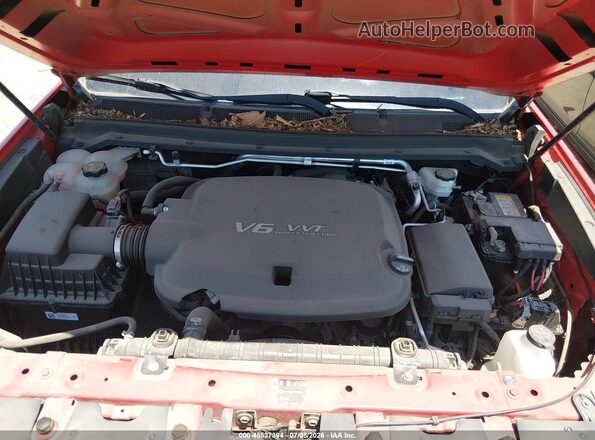 1GCGSBEN7K1300513 2019 CHEVROLET COLORADO Red Rear view