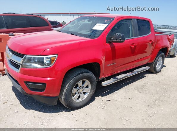 1GCGSBEN7K1300513 2019 CHEVROLET COLORADO Red Front left