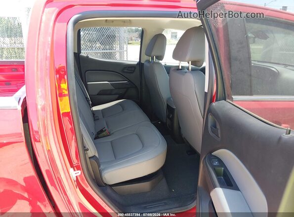 1GCGSBEN7K1300513 2019 CHEVROLET COLORADO Red VIN sticker view